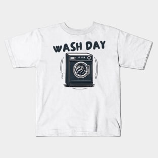 wash day Kids T-Shirt